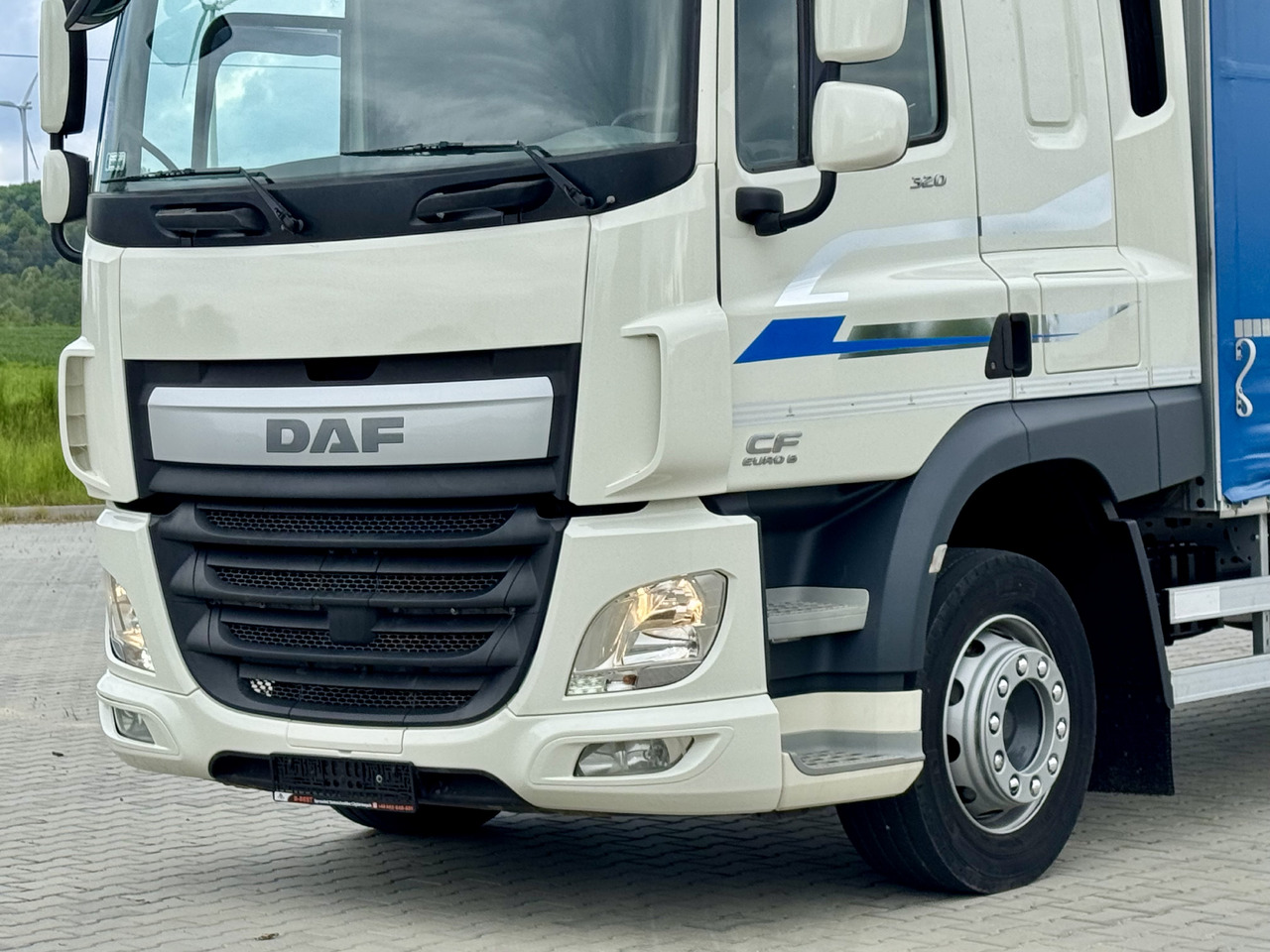 Тентованный грузовик DAF CF 320 / FIRANKA / 24 EUROPALETY / SYPIALKA / AUTOMAT / KLIMA POSTOJOWA / 2017 ROK: фото 16