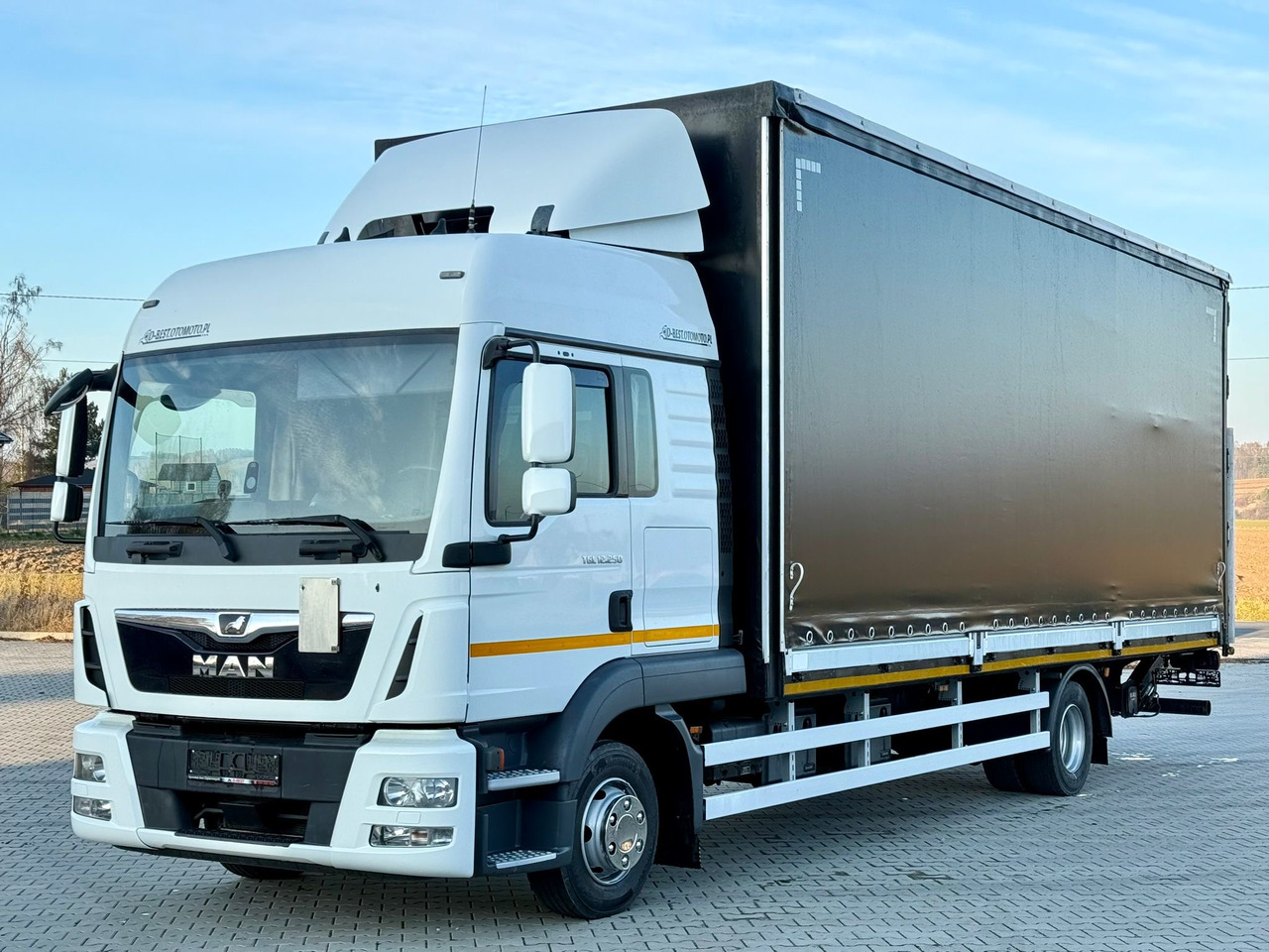 MAN TGL 12.250 / BURTO - FIRANKA / WINDA / 18 EUROPALET / SYPIALKA / 2018 ROK - Тентованный грузовик: фото 2 MAN TGL 12.250 / BURTO - FIRANKA / WINDA / 18 EUROPALET / SYPIALKA / 2018 ROK - Тентованный грузовик: фото 2