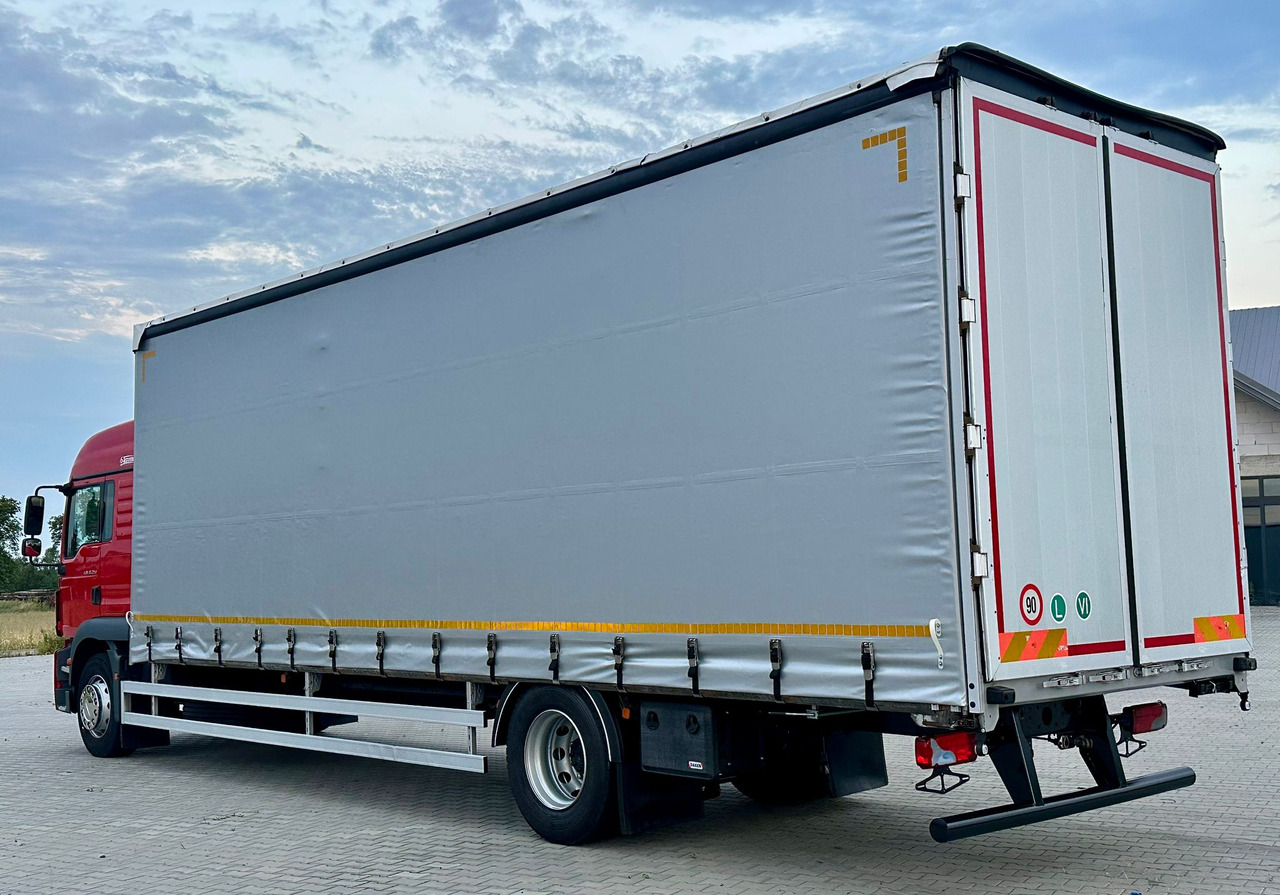 MAN TGM 18.290 / FIRANKA / 22 PALETY / AUTOMAT / EURO 6 / SYPIALKA / ŁADOWNOŚĆ 9 700 - Тентованный грузовик: фото 3 MAN TGM 18.290 / FIRANKA / 22 PALETY / AUTOMAT / EURO 6 / SYPIALKA / ŁADOWNOŚĆ 9 700 - Тентованный грузовик: фото 3