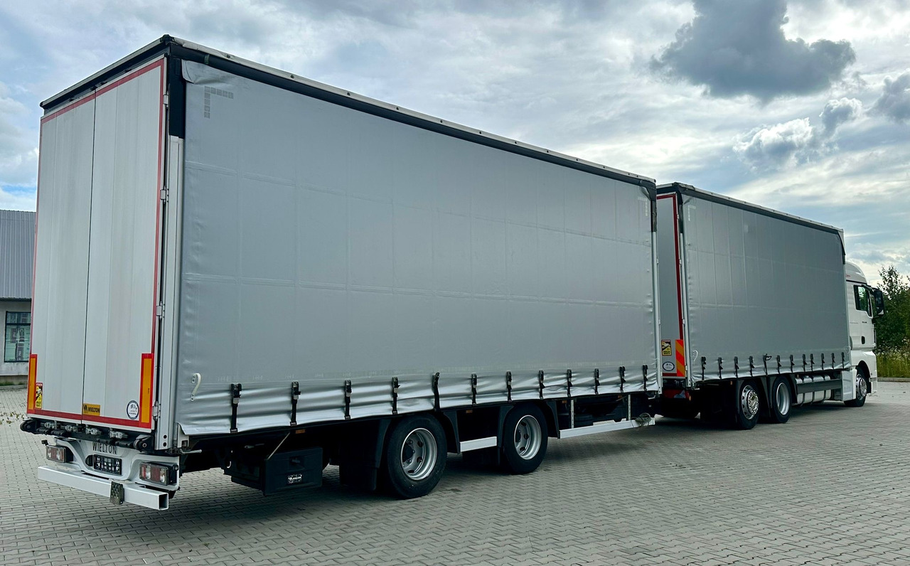 MAN TGX 26.460 / ZESTAW PRZEJAZDOWY / 38 PALET / AUTOMAT / SYPIALKA / PRZYCZEPA WIELTON / 2019 ROK / NISKI PRZEBIEG - Тентованный грузовик: фото 3 MAN TGX 26.460 / ZESTAW PRZEJAZDOWY / 38 PALET / AUTOMAT / SYPIALKA / PRZYCZEPA WIELTON / 2019 ROK / NISKI PRZEBIEG - Тентованный грузовик: фото 3