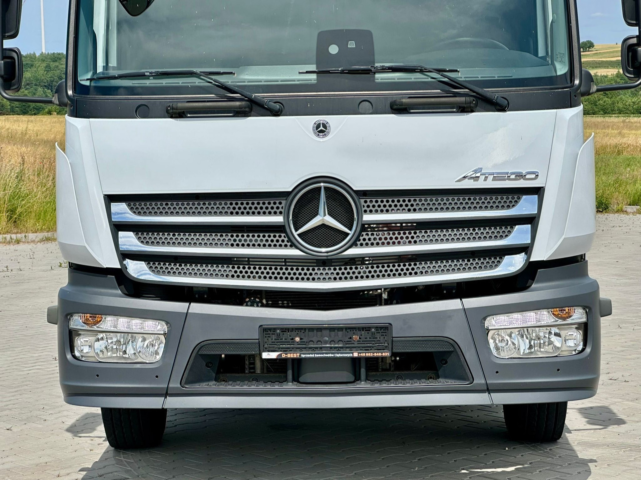 Изотермический грузовик MERCEDES-BENZ ATEGO / 1221 / IZOTERMA / KONTENER / AUTOMAT / 230 TYS KM / 17 EUROPALET / 6.8 M DŁUGOŚCI / 2019 ROK: фото 10