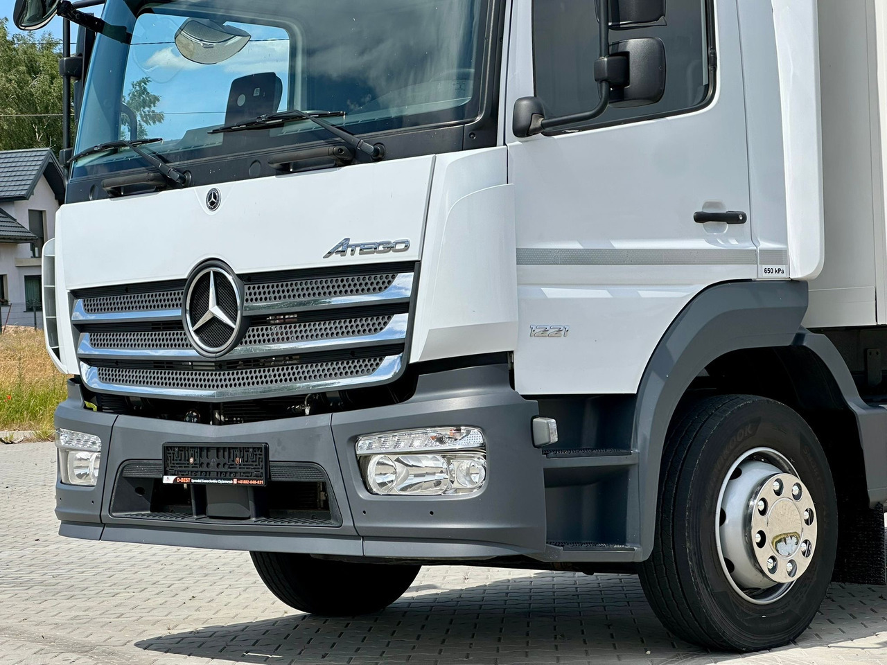 Изотермический грузовик MERCEDES-BENZ ATEGO / 1221 / IZOTERMA / KONTENER / AUTOMAT / 230 TYS KM / 17 EUROPALET / 6.8 M DŁUGOŚCI / 2019 ROK: фото 12
