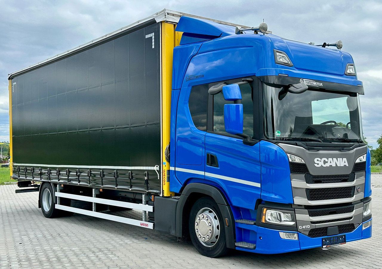 SCANIA G410 / FIRANKA / 20 EUROPALET / SYPIALKA / RETARDER / KLIMA POSTOJOWA / 2020 ROK - Тентованный грузовик: фото 1 SCANIA G410 / FIRANKA / 20 EUROPALET / SYPIALKA / RETARDER / KLIMA POSTOJOWA / 2020 ROK - Тентованный грузовик: фото 1