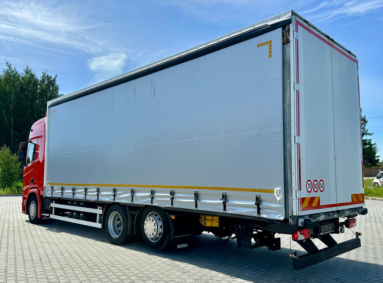 SCANIA R410 / FIRANKA / 21 EUROPALET / 8.5 M DŁUGOŚCI / 6x2 / PODWIESZA - Тентованный грузовик: фото 3 SCANIA R410 / FIRANKA / 21 EUROPALET / 8.5 M DŁUGOŚCI / 6x2 / PODWIESZA - Тентованный грузовик: фото 3
