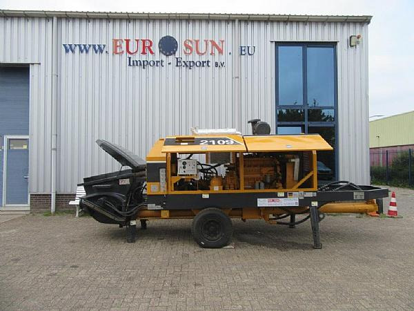 2014 PUTZMEISTER  BSA 21 09 H - D - Бетононасос стационарный: фото 1 2014 PUTZMEISTER  BSA 21 09 H - D - Бетононасос стационарный: фото 1