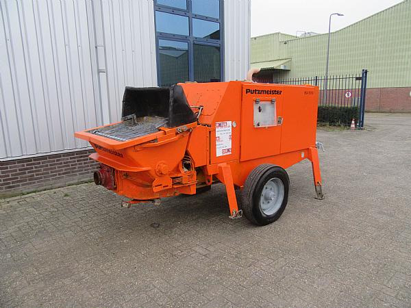 2014 PUTZMEISTER BSA1005 DC trailer mounted. - Бетононасос стационарный: фото 1 2014 PUTZMEISTER BSA1005 DC trailer mounted. - Бетононасос стационарный: фото 1