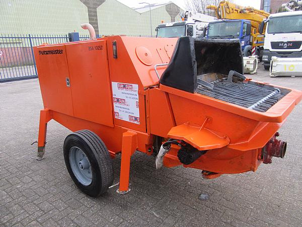2014 PUTZMEISTER BSA1005 DC trailer mounted. - Бетононасос стационарный: фото 3 2014 PUTZMEISTER BSA1005 DC trailer mounted. - Бетононасос стационарный: фото 3