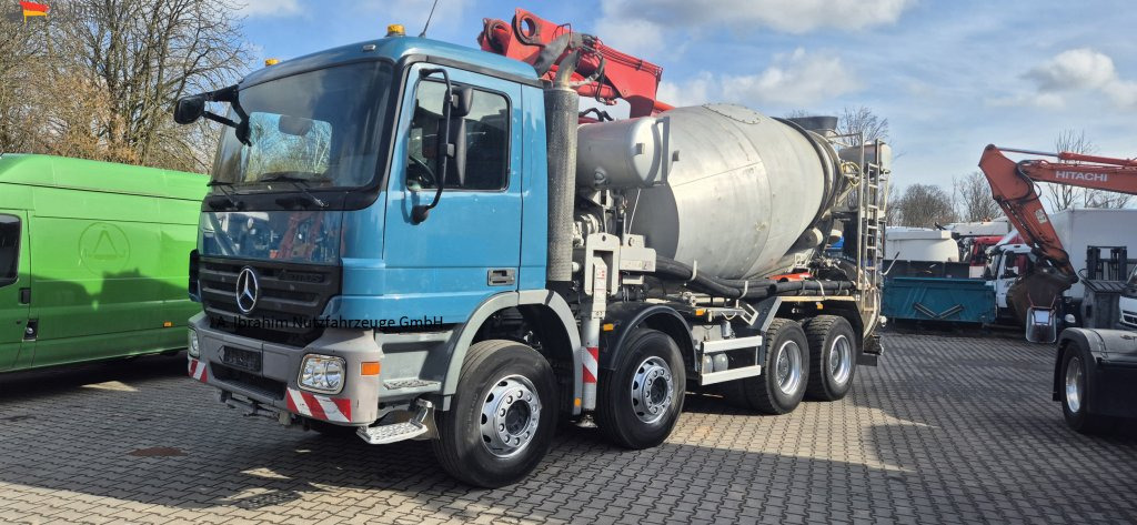 Автобетононасос-смеситель Mercedes-Benz 3241 PM 21-3   Liebherr 7 cbm PUMI Putzmeister Liebherr: фото 9