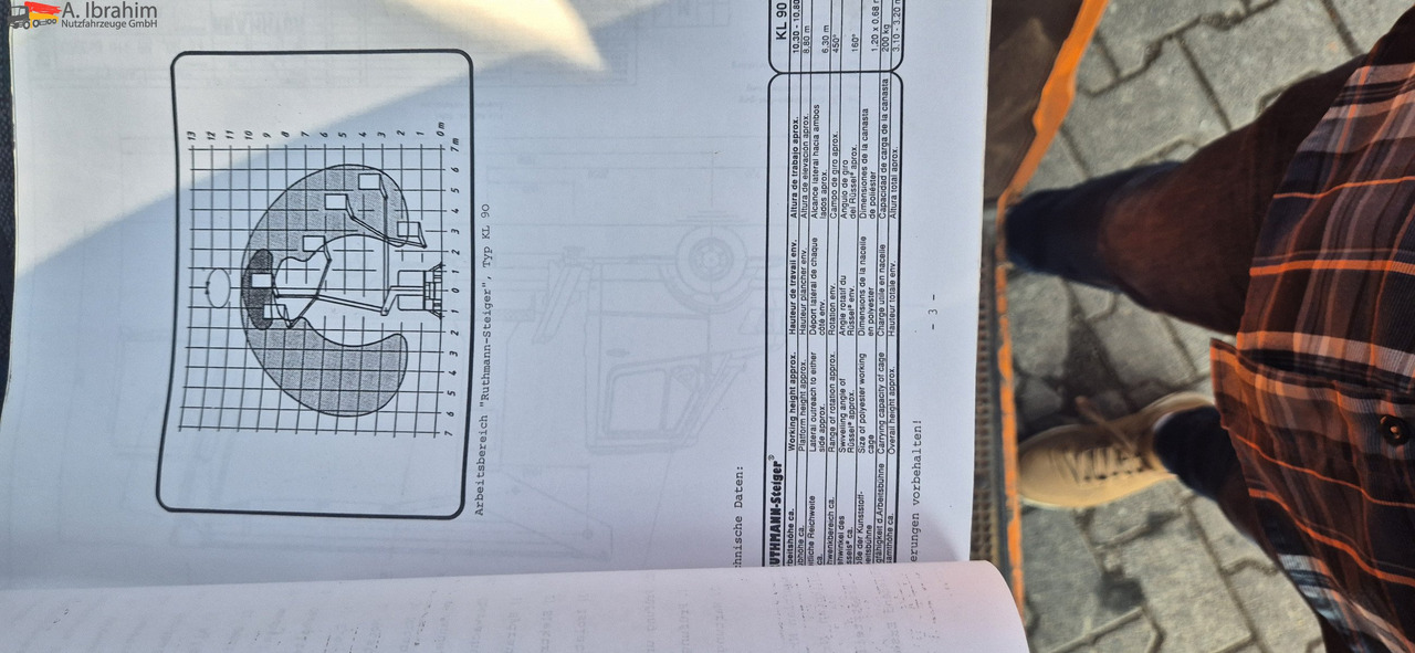 Mercedes-Benz 410D Ruthmann KL 90 Topzustand UVV gültig - Грузовик с подъемником: фото 4 Mercedes-Benz 410D Ruthmann KL 90 Topzustand UVV gültig - Грузовик с подъемником: фото 4