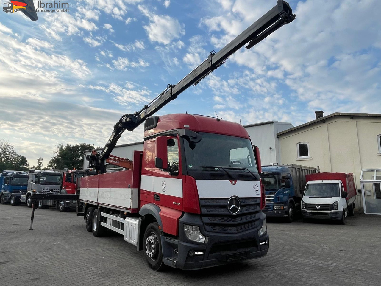 Mercedes-Benz Actros 2545 6x2 Pritsche Kran HIAB 166 | Lift-Lenkachse - Грузовик бортовой/ Платформа, Автоманипулятор: фото 1 Mercedes-Benz Actros 2545 6x2 Pritsche Kran HIAB 166 | Lift-Lenkachse - Грузовик бортовой/ Платформа, Автоманипулятор: фото 1