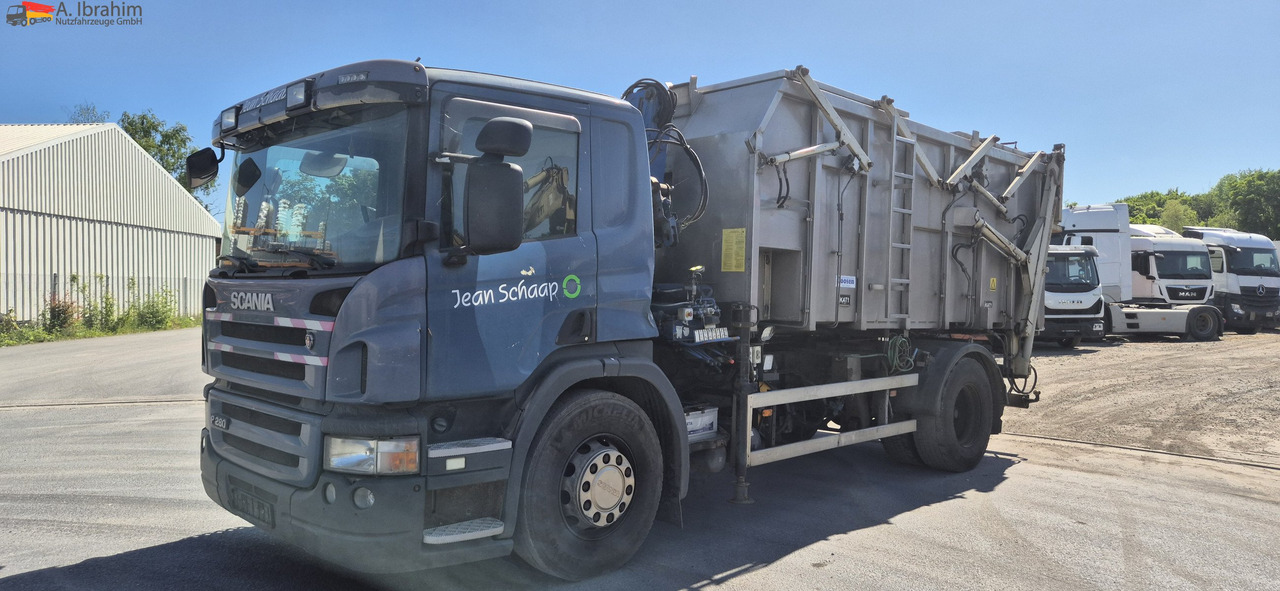 Scania P 280 Edelstahlkipper für Tierabfälle 2 Kammer - Самосвал, Автоманипулятор: фото 1 Scania P 280 Edelstahlkipper für Tierabfälle 2 Kammer - Самосвал, Автоманипулятор: фото 1