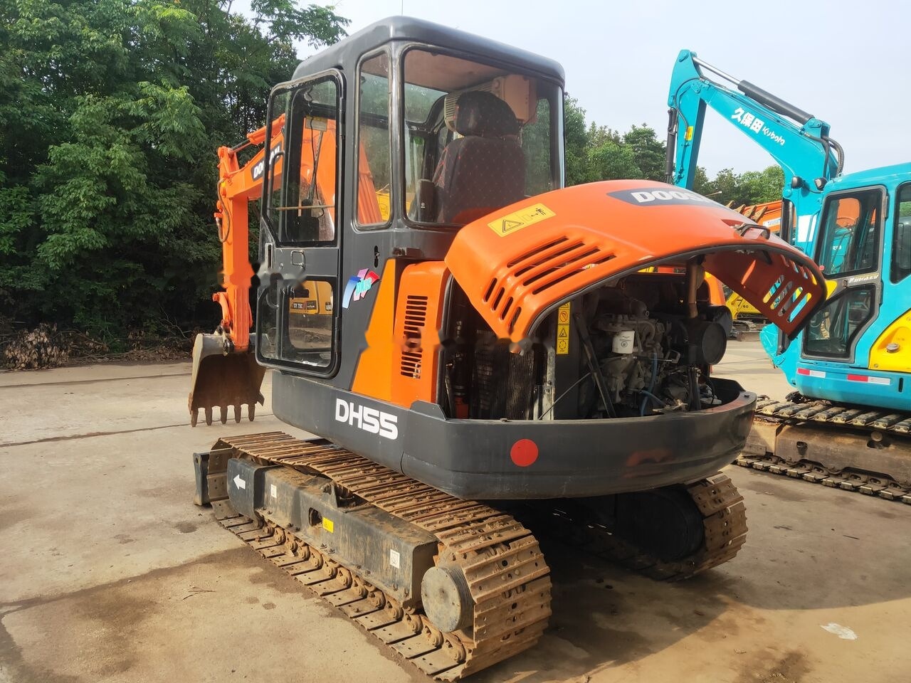 Doosan DH55 - Мини-экскаватор: фото 5 Doosan DH55 - Мини-экскаватор: фото 5