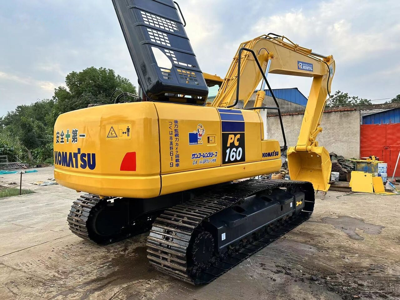 Гусеничный экскаватор Komatsu PC160: фото 8
