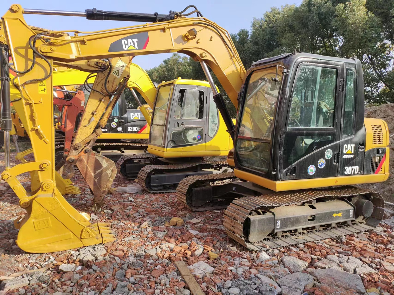 CATERPILLAR 307D - Мини-экскаватор: фото 2 CATERPILLAR 307D - Мини-экскаватор: фото 2