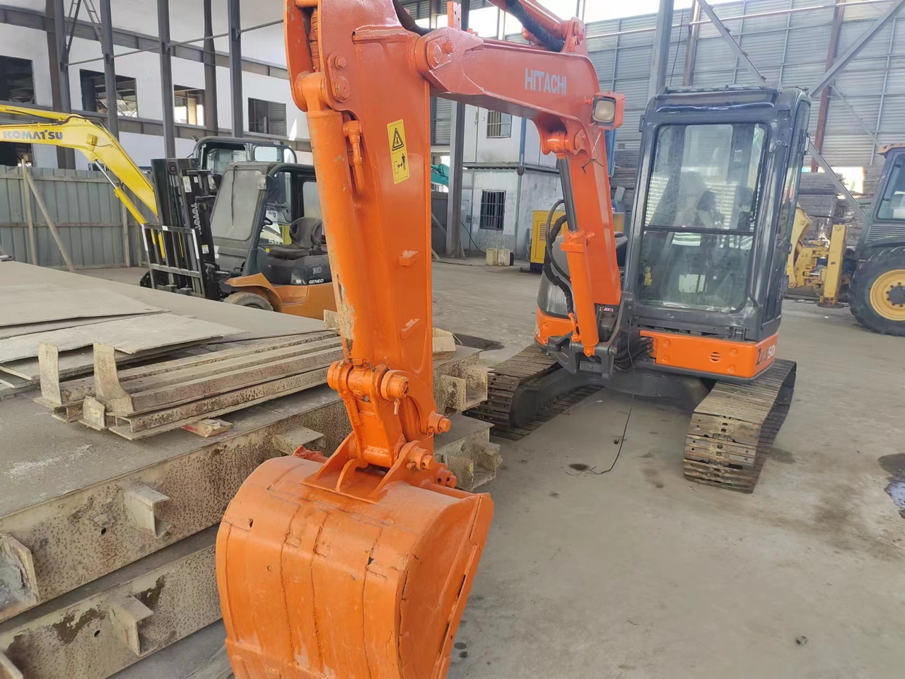 HITACHI ZX50U mini digger ZX55 ZX60 ZX70 small excavator - Мини-экскаватор: фото 2 HITACHI ZX50U mini digger ZX55 ZX60 ZX70 small excavator - Мини-экскаватор: фото 2