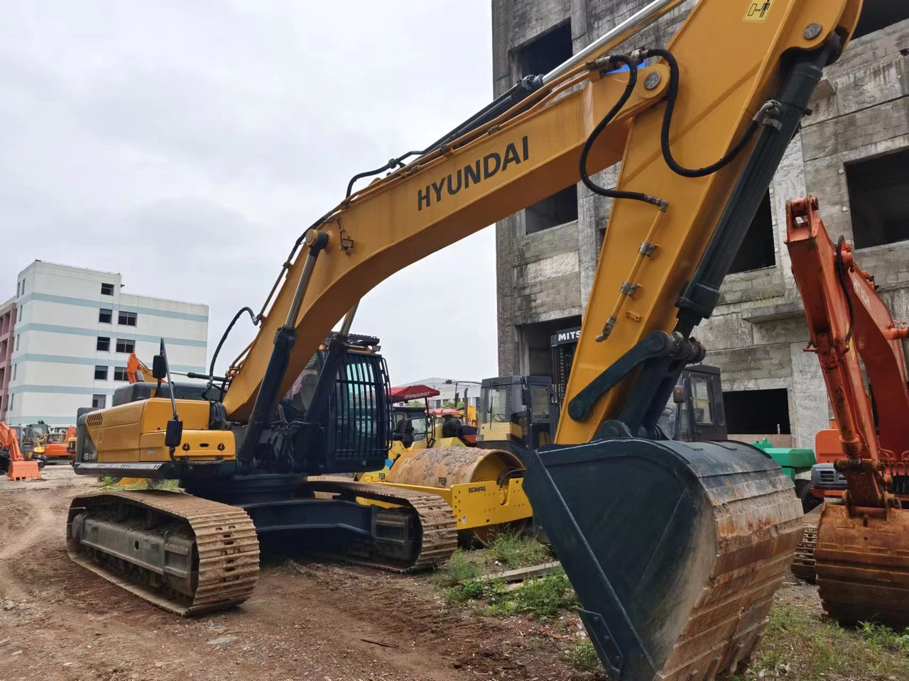 Гусеничный экскаватор HYUNDAI R485LC9VS R485: фото 9