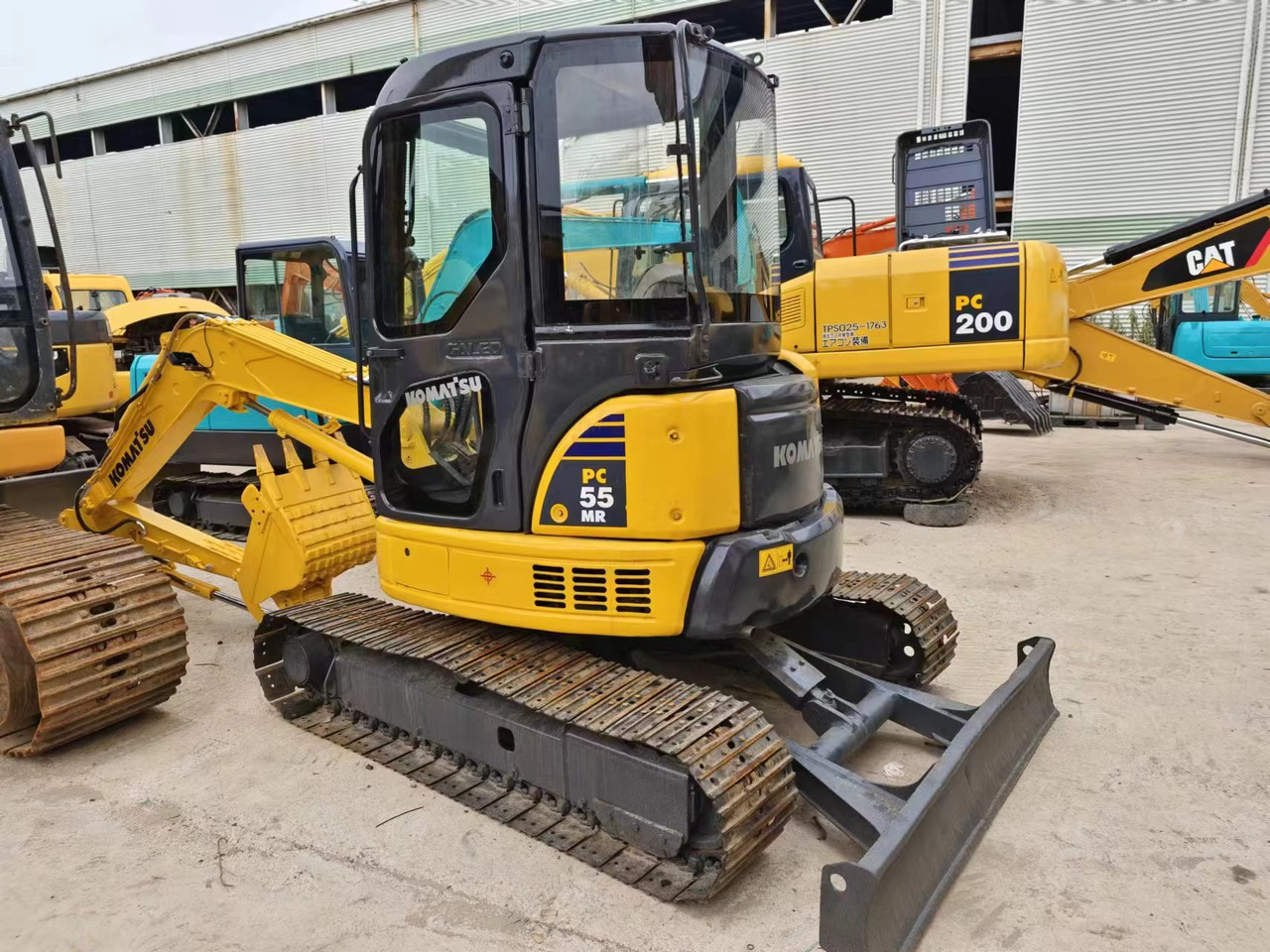 Мини-экскаватор KOMATSU PC55 PC55MR PC56 PC60: фото 6