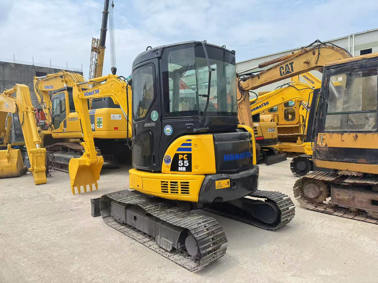 KOMATSU PC55 PC55MR PC56 PC60 - Мини-экскаватор: фото 5 KOMATSU PC55 PC55MR PC56 PC60 - Мини-экскаватор: фото 5