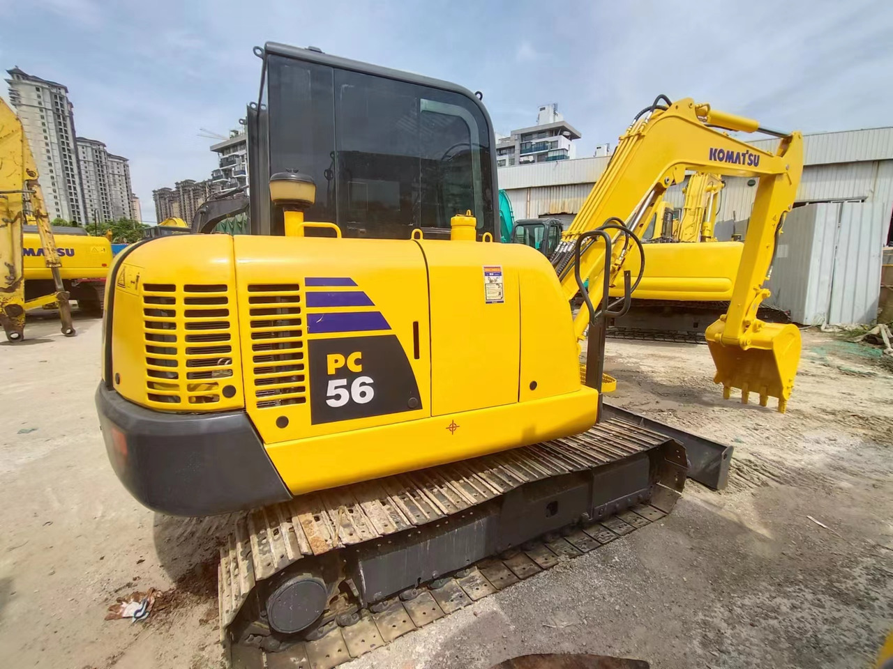 KOMATSU PC56-7 - Мини-экскаватор: фото 4 KOMATSU PC56-7 - Мини-экскаватор: фото 4
