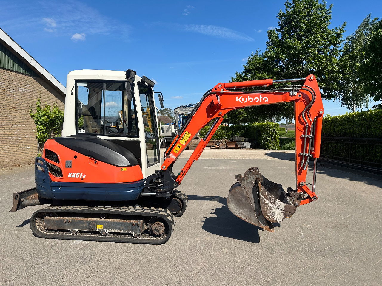 Kubota KX61-3 - Мини-экскаватор: фото 4 Kubota KX61-3 - Мини-экскаватор: фото 4