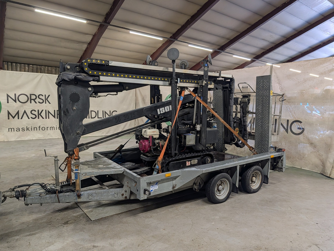 Isoli Easylift R160 på henger - Спайдер-вышка: фото 1 Isoli Easylift R160 på henger - Спайдер-вышка: фото 1