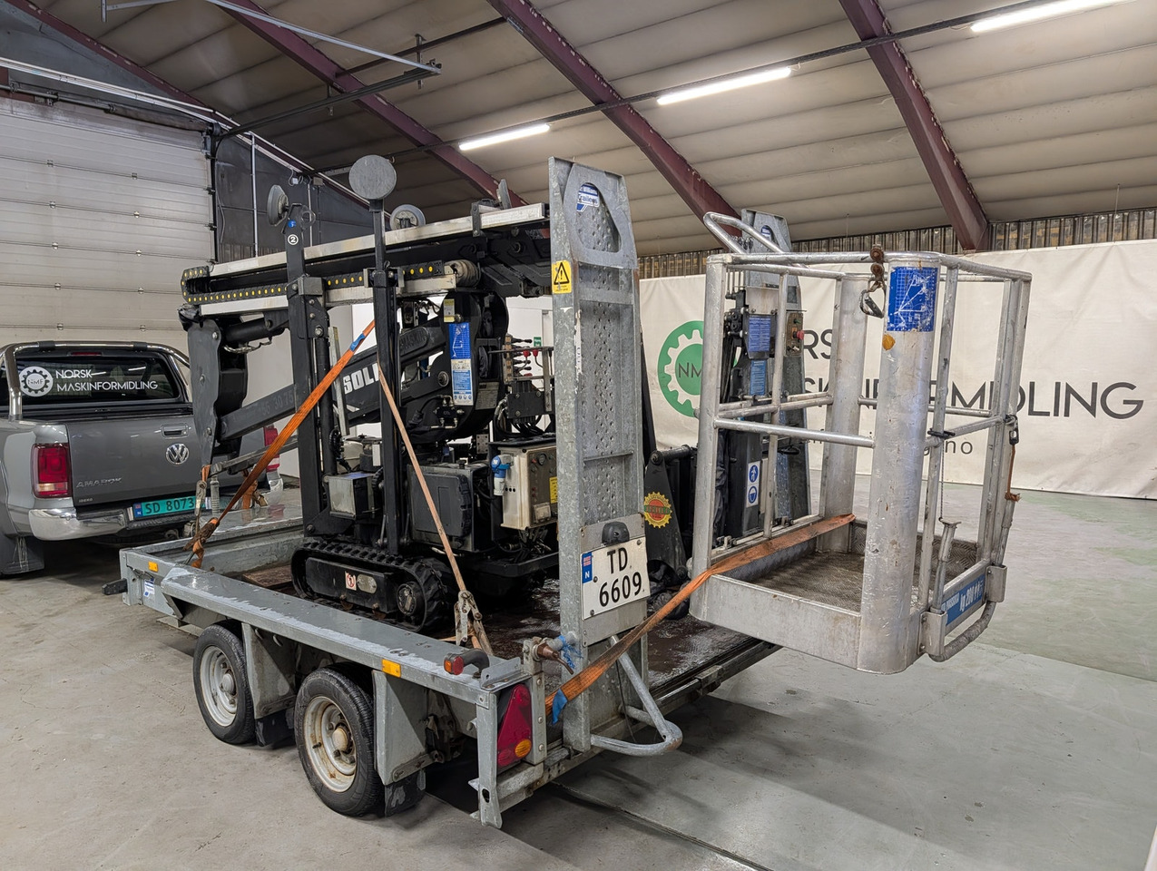 Isoli Easylift R160 på henger - Спайдер-вышка: фото 3 Isoli Easylift R160 på henger - Спайдер-вышка: фото 3