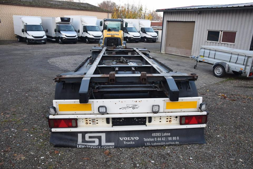 Schmitz Cargobull AFW 18 L20 Maxi SAF Achsen 2 X Palettenkasten - Прицеп-контейнеровоз/ Сменный кузов: фото 4 Schmitz Cargobull AFW 18 L20 Maxi SAF Achsen 2 X Palettenkasten - Прицеп-контейнеровоз/ Сменный кузов: фото 4