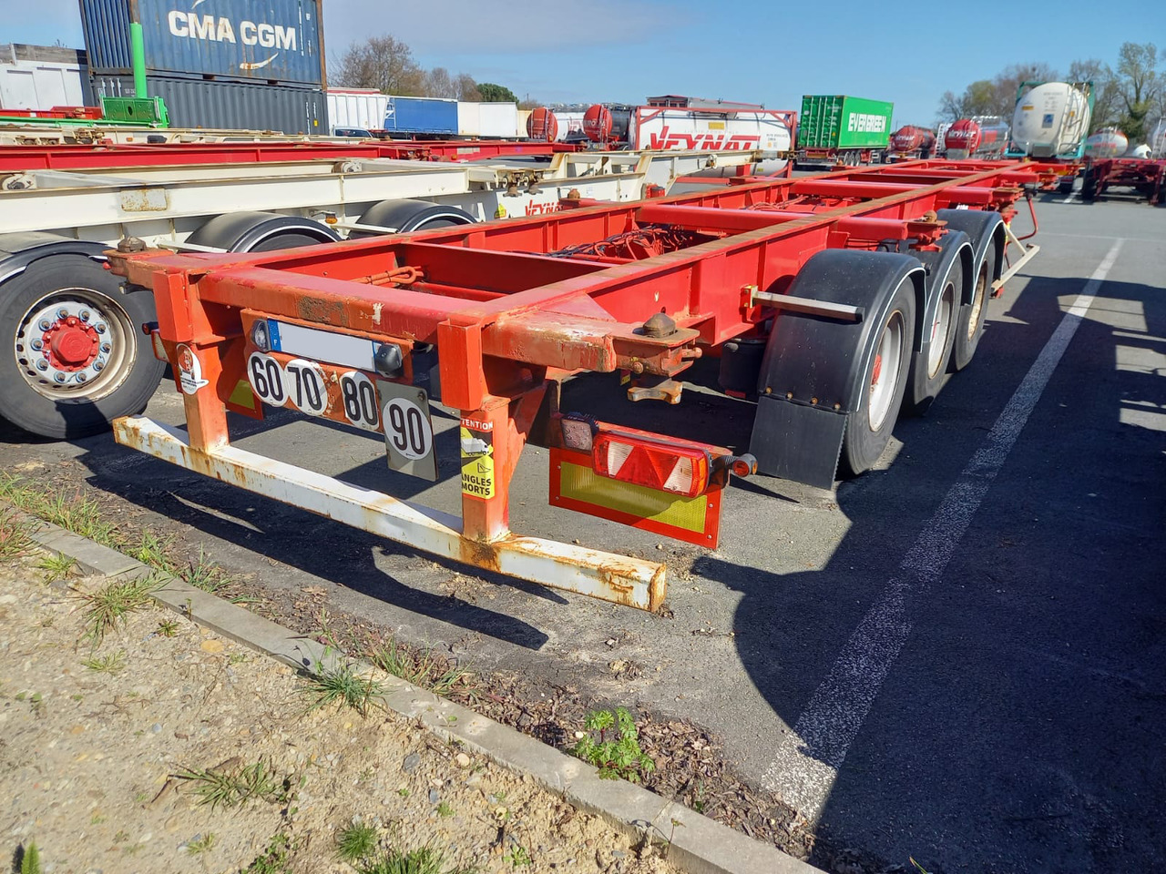 FRUEHAUF - Полуприцеп-контейнеровоз/ Сменный кузов: фото 2 FRUEHAUF - Полуприцеп-контейнеровоз/ Сменный кузов: фото 2