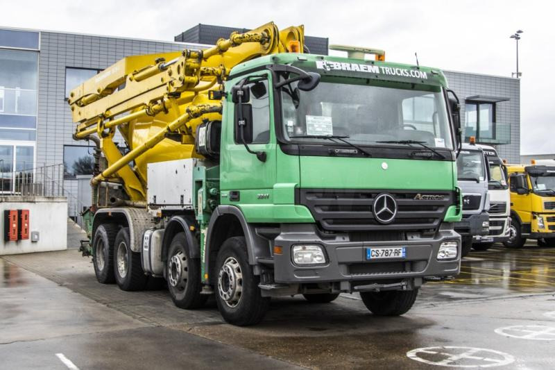 Mercedes ACTROS 3241+PUTZMEISTER 24M - Автобетононасос: фото 2 Mercedes ACTROS 3241+PUTZMEISTER 24M - Автобетононасос: фото 2