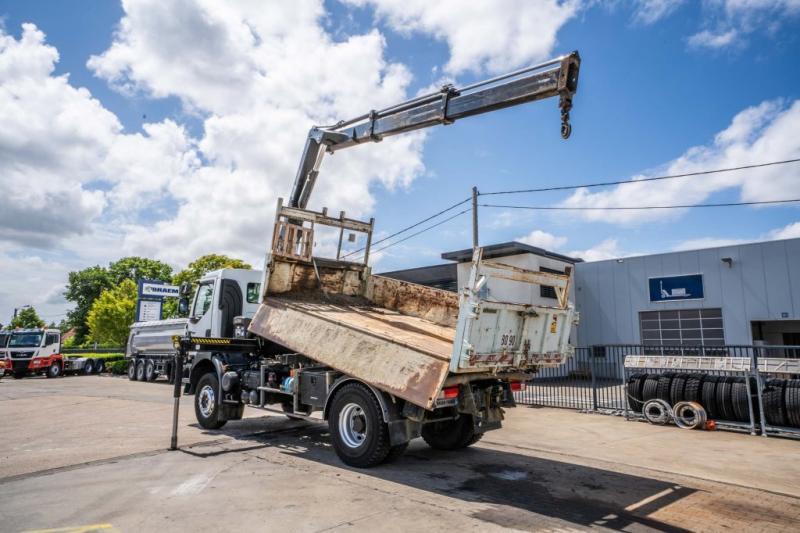 Renault KERAX 370 DXI + TRI BENNE+HIAB 16t/m + 2 EXT - Самосвал, Автоманипулятор: фото 5 Renault KERAX 370 DXI + TRI BENNE+HIAB 16t/m + 2 EXT - Самосвал, Автоманипулятор: фото 5