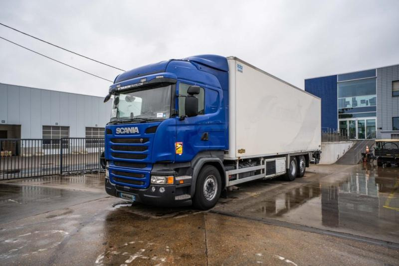 Scania R 410+CHEREAU+CARRIER 1150 MT+DHOLLANDIA 2.5T - Рефрижератор: фото 1 Scania R 410+CHEREAU+CARRIER 1150 MT+DHOLLANDIA 2.5T - Рефрижератор: фото 1