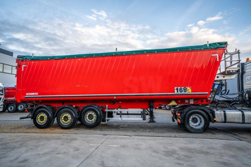 Schmitz ALU-52m3 (GRAIN/CEREALIERE/GETREIDE)+BACHE - Самосвальный полуприцеп: фото 3 Schmitz ALU-52m3 (GRAIN/CEREALIERE/GETREIDE)+BACHE - Самосвальный полуприцеп: фото 3