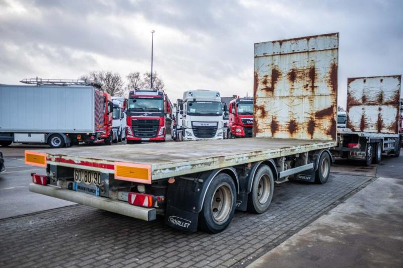 Trouillet PLATEAU + 3 ASSEN DOLLY - Прицеп бортовой/ Платформа: фото 3 Trouillet PLATEAU + 3 ASSEN DOLLY - Прицеп бортовой/ Платформа: фото 3