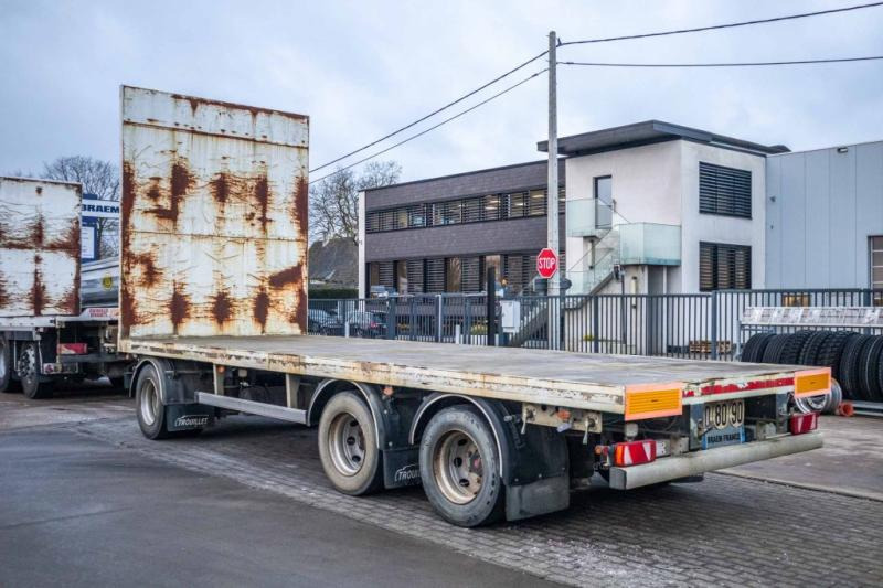 Trouillet PLATEAU + 3 ASSEN DOLLY - Прицеп бортовой/ Платформа: фото 4 Trouillet PLATEAU + 3 ASSEN DOLLY - Прицеп бортовой/ Платформа: фото 4
