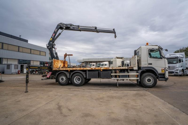 Volvo FM 410 DXI -6X2+HIAB 24 T/m/2x - Грузовик бортовой/ Платформа, Автоманипулятор: фото 3 Volvo FM 410 DXI -6X2+HIAB 24 T/m/2x - Грузовик бортовой/ Платформа, Автоманипулятор: фото 3