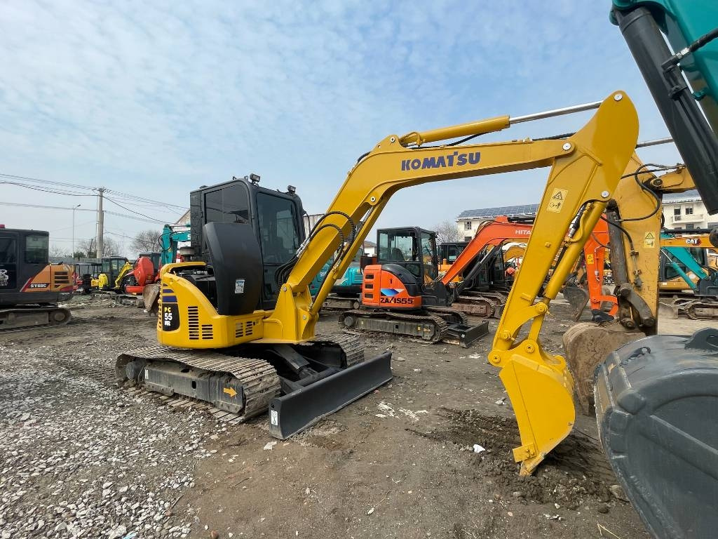 Komatsu PC 55 MR  - Мини-экскаватор: фото 1 Komatsu PC 55 MR  - Мини-экскаватор: фото 1