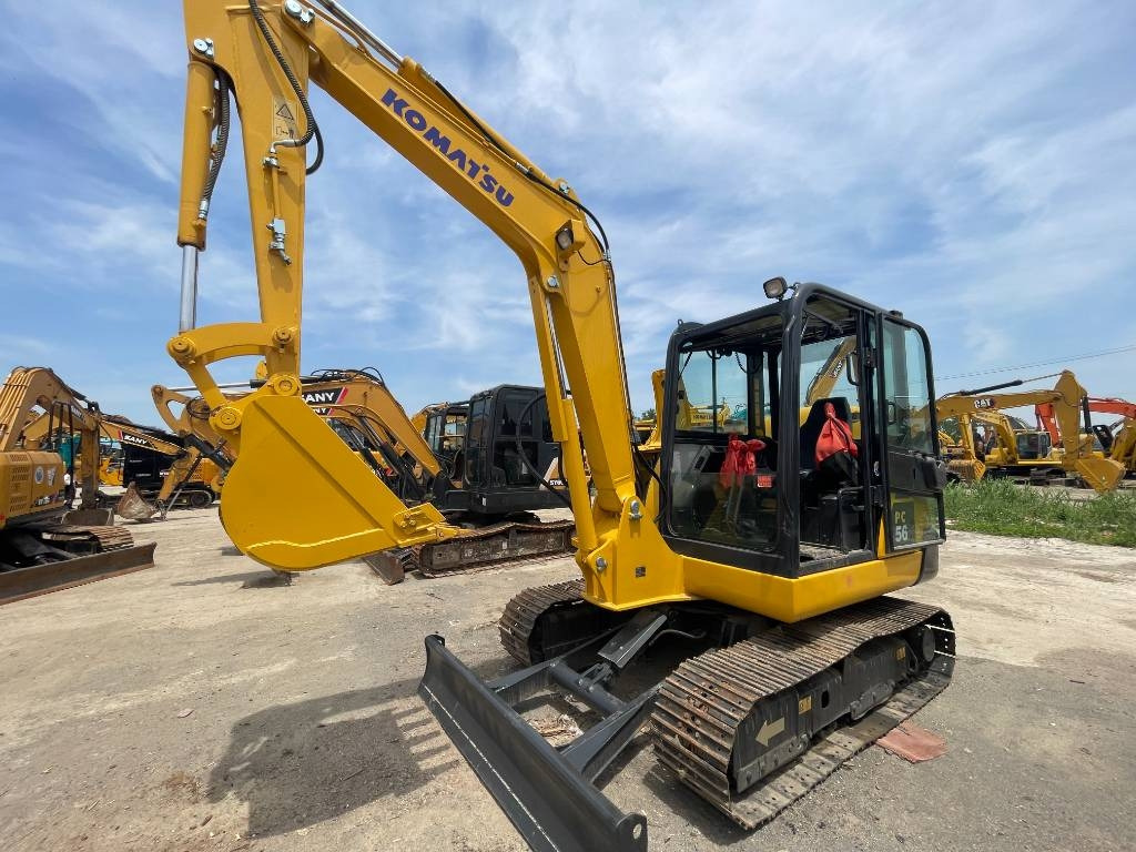 Komatsu PC 56  - Мини-экскаватор: фото 1 Komatsu PC 56  - Мини-экскаватор: фото 1