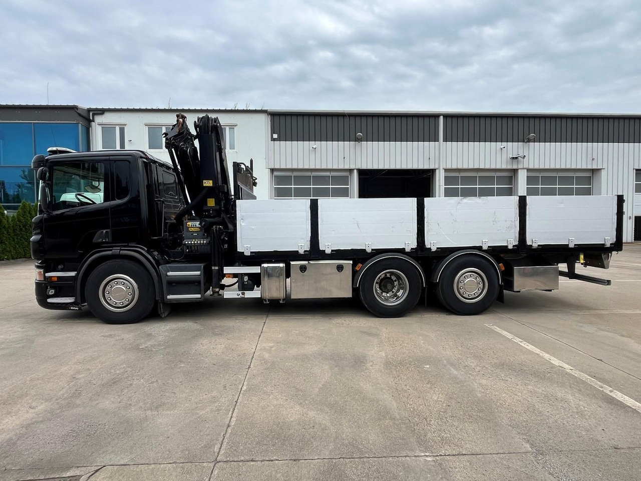 Грузовик бортовой/ Платформа, Автоманипулятор SCANIA P320, +RC, valník Crane PK 20002: фото 6