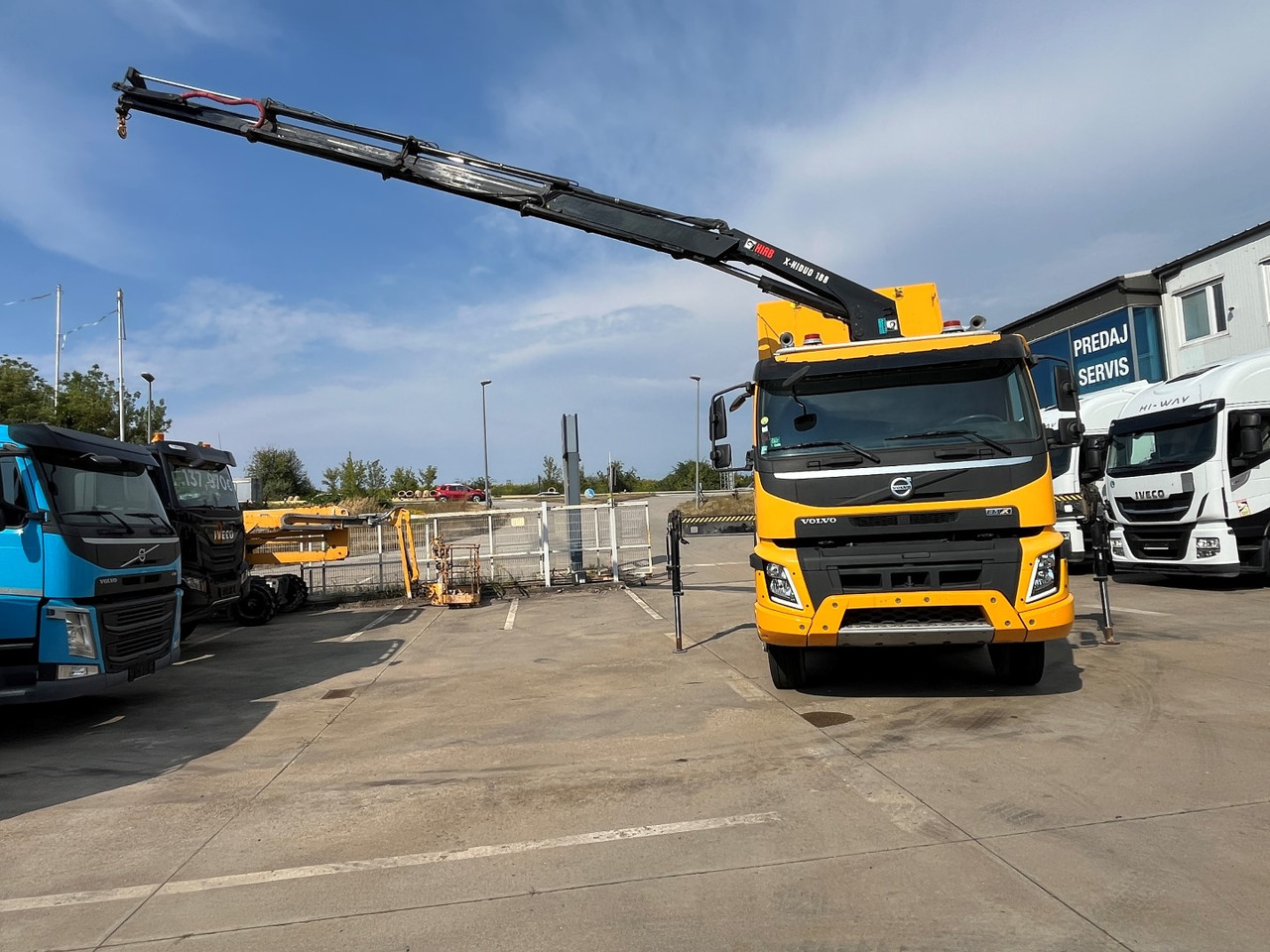 Самосвал, Автоманипулятор VOLVO FMX 460,  8x4, 2017, HIAB 188: фото 14