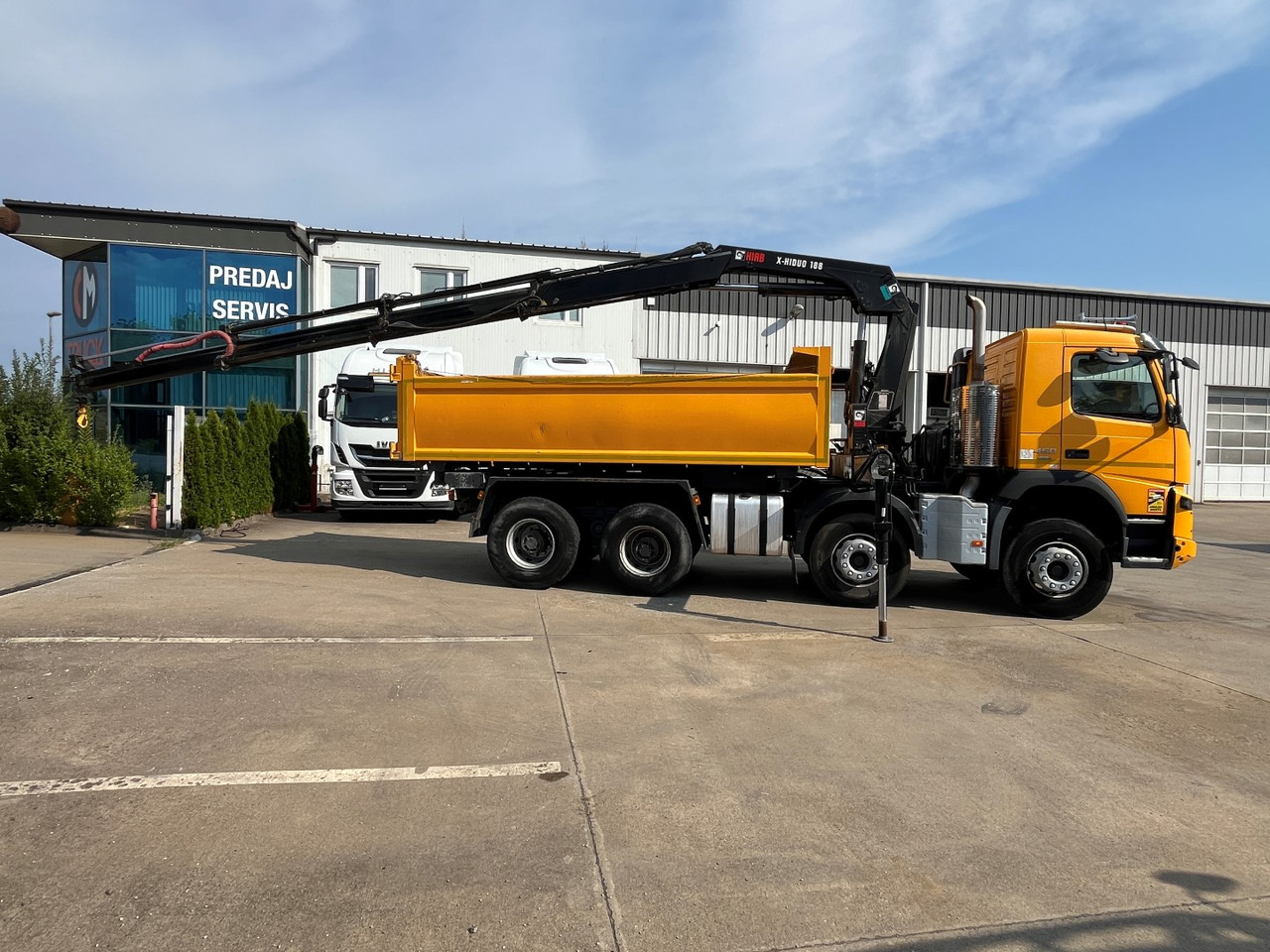 Самосвал, Автоманипулятор VOLVO FMX 460,  8x4, 2017, HIAB 188: фото 15