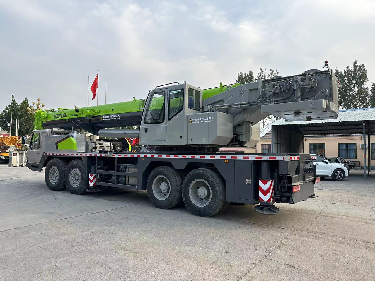 Zoomlion ZTC800V Used 80ton trcuk crane - Мобильный кран: фото 3 Zoomlion ZTC800V Used 80ton trcuk crane - Мобильный кран: фото 3