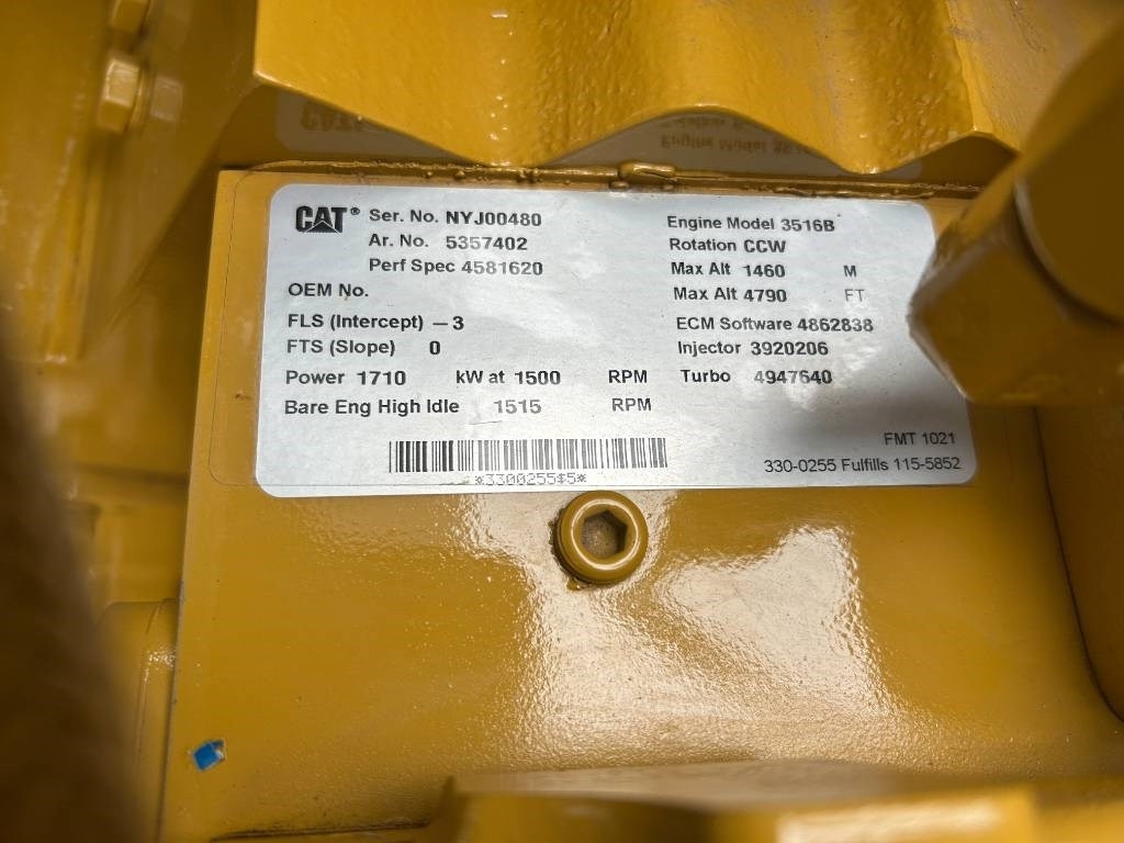 Новый Электрогенератор CAT 3516B - 2.250 kVA Generator - DPX-25084: фото 13 Новый Электрогенератор CAT 3516B - 2.250 kVA Generator - DPX-25084: фото 13