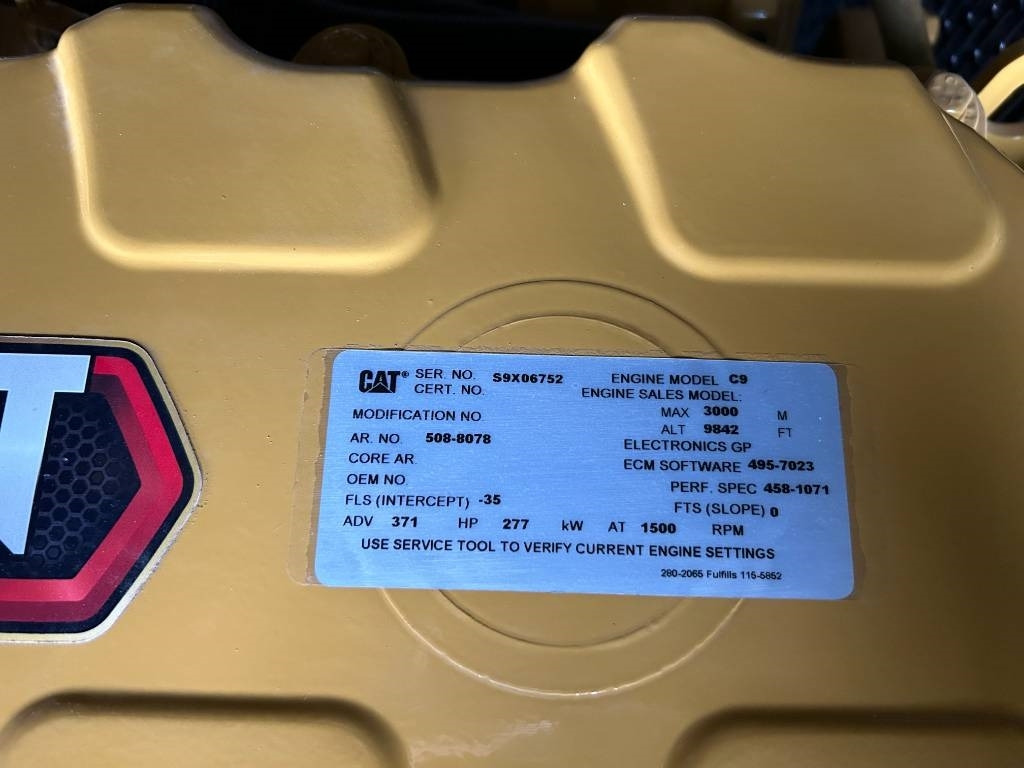 Новый Электрогенератор CAT DE300E0 - C9 - 300 kVA Generator - DPX-18021: фото 15