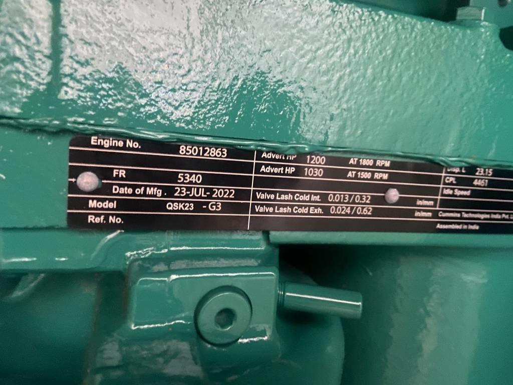 Новый Электрогенератор Cummins C900D5 - 900 kVA Open Genset - DPX-18527-O: фото 6