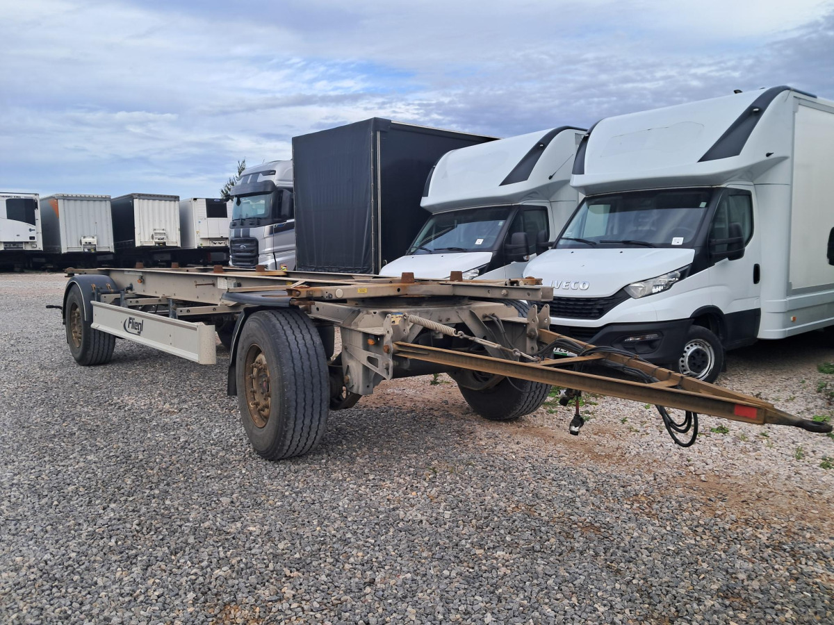 FLIEGL ZWP 180 POD KONTENERY - Прицеп-контейнеровоз/ Сменный кузов: фото 1 FLIEGL ZWP 180 POD KONTENERY - Прицеп-контейнеровоз/ Сменный кузов: фото 1