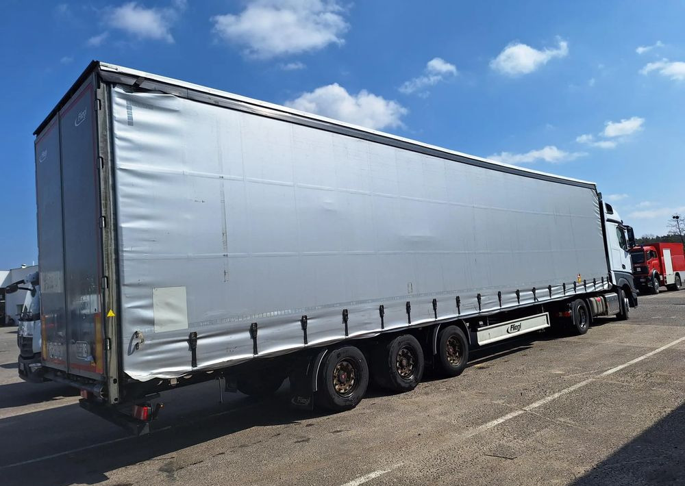Mercedes-Benz Actros 1845 LSnRL z naczepą Fliegl - Тентованный грузовик: фото 4 Mercedes-Benz Actros 1845 LSnRL z naczepą Fliegl - Тентованный грузовик: фото 4