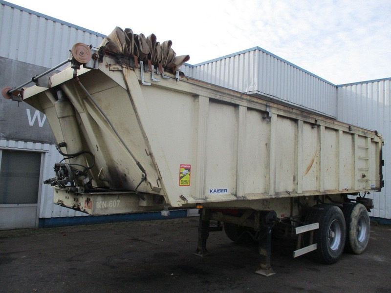 Kaiser 2 axle , Steel tipper trailer , Drum Brakes , Spring Suspension - Самосвальный полуприцеп: фото 1 Kaiser 2 axle , Steel tipper trailer , Drum Brakes , Spring Suspension - Самосвальный полуприцеп: фото 1
