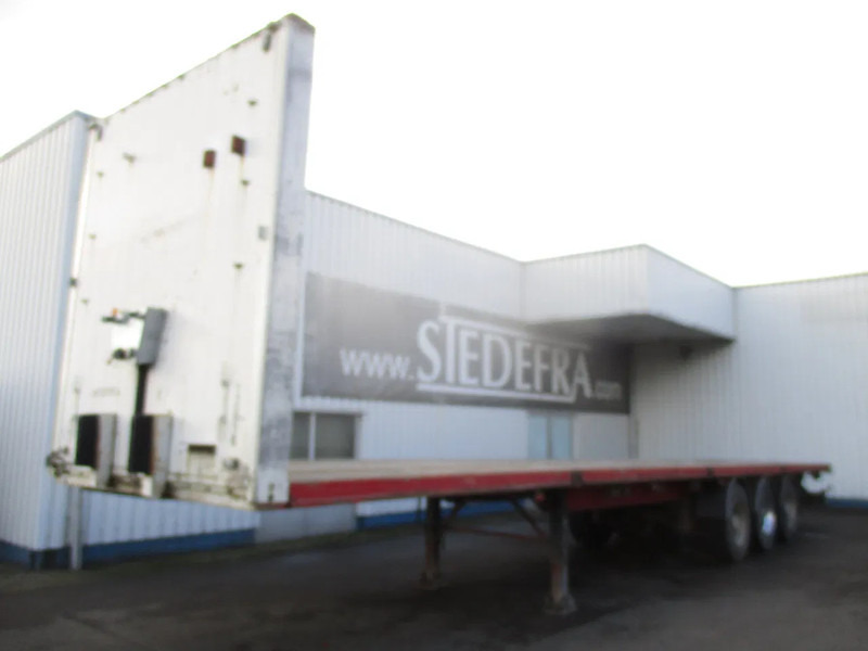 Samro SR 334 , 3 SAF Axle , Drum Brakes , Air Suspension - Полуприцеп бортовой/ Платформа: фото 1 Samro SR 334 , 3 SAF Axle , Drum Brakes , Air Suspension - Полуприцеп бортовой/ Платформа: фото 1