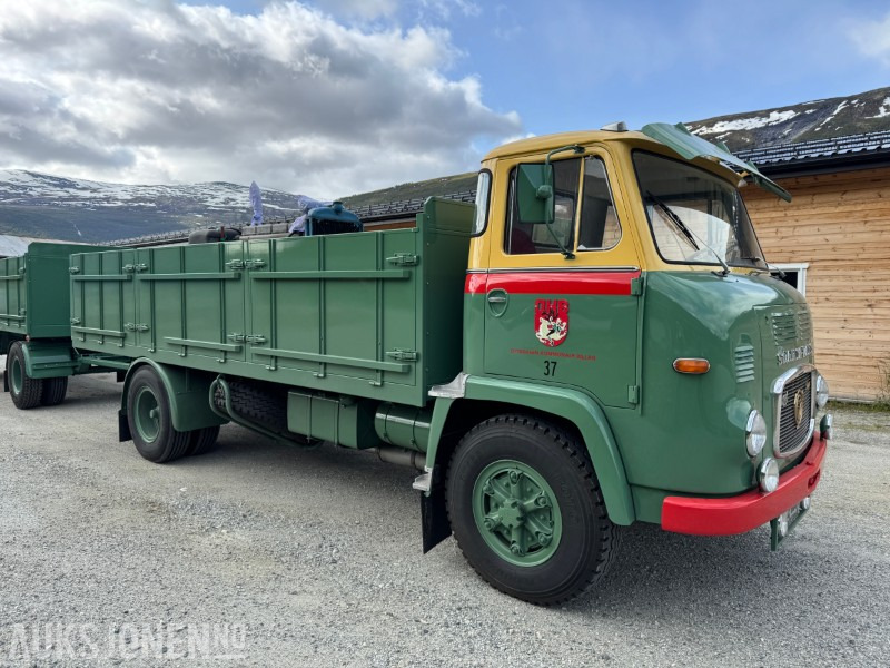 1966 Scania LBS 76 komplett sett med bil og henger selges fra bilmuseum. - Грузовик бортовой/ Платформа: фото 4 1966 Scania LBS 76 komplett sett med bil og henger selges fra bilmuseum. - Грузовик бортовой/ Платформа: фото 4