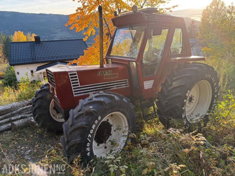 1980 Fiat 880 m/Turbo, nylig oppusset - Трактор: фото 1 1980 Fiat 880 m/Turbo, nylig oppusset - Трактор: фото 1